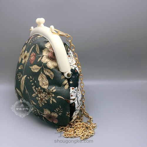 两片式口金包详细制作步骤 第21步