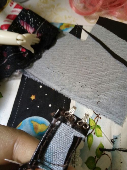 欧式宫廷风裙 第11步