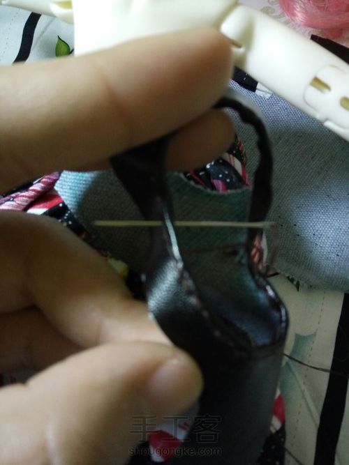 欧式宫廷风裙 第5步