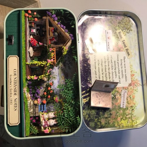 自己动手打造自己的花房和剧场❤ 第21步