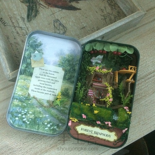 自己动手打造自己的花房和剧场❤ 第22步