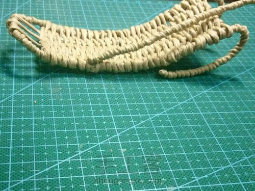 从容·迷你纸藤躺椅 第10步