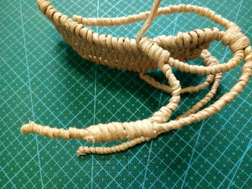 从容·迷你纸藤躺椅 第15步