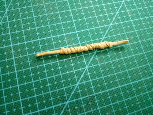 从容·迷你纸藤躺椅 第18步