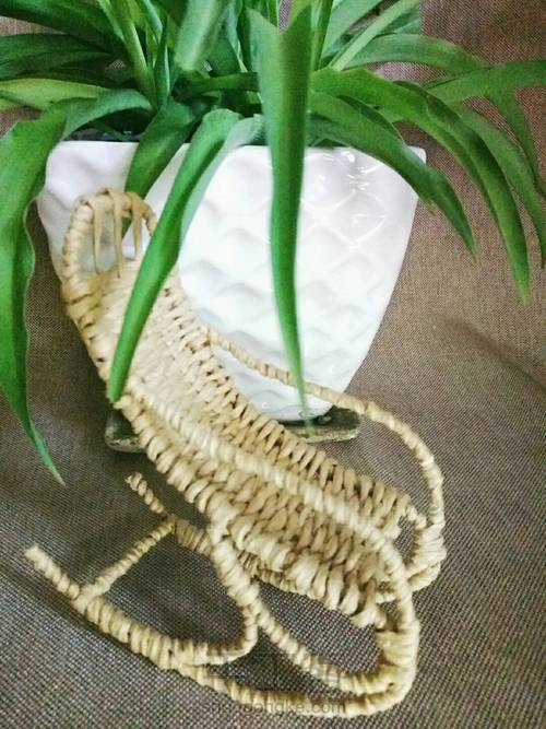 从容·迷你纸藤躺椅 第21步