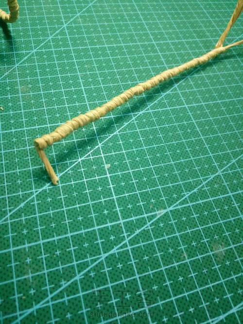 从容·迷你纸藤躺椅 第9步