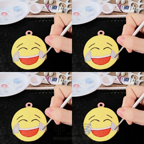 衍纸眼睛卷之Emjoi😂表情 第10步