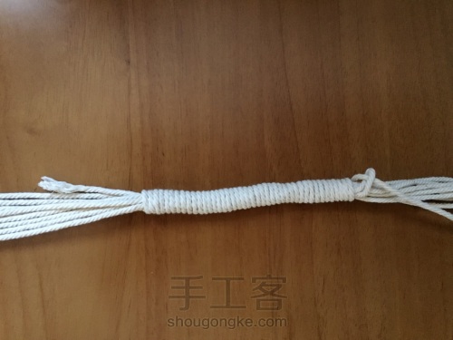 棉线编织吊篮 第5步