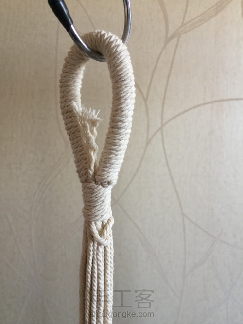 棉线编织吊篮 第8步