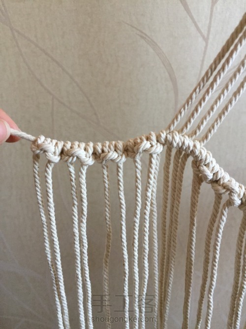 棉线编织吊篮 第28步
