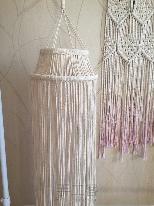 Macrame编织灯罩 第7步