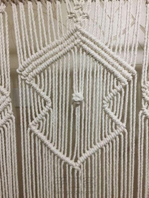 macrame挂毯编织 第35步