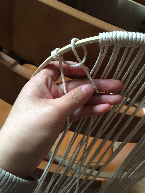 macrema编织挂饰 第4步