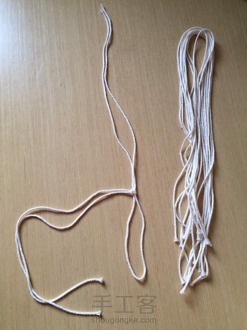 编织雪花片 第3步