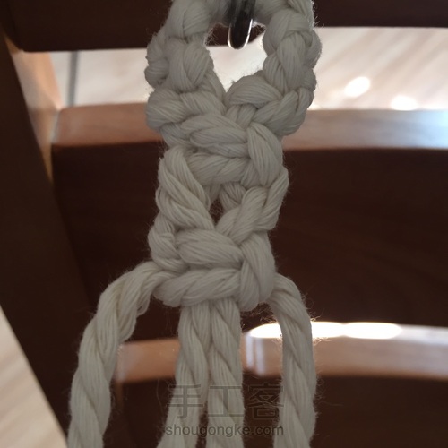 Macrame 手编腰带简约款 第3步