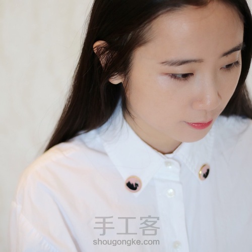 手工刺绣黑天鹅 第2步