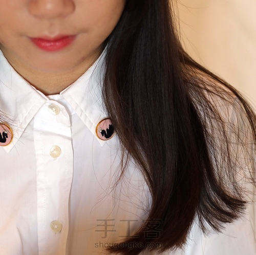 手工刺绣黑天鹅 第3步