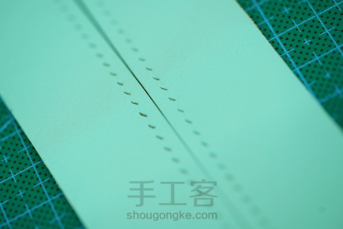 详解双面打斩双波浪缝线技法 第10步