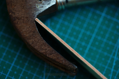 详解双面打斩双波浪缝线技法 第13步