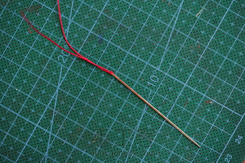 详解双面打斩双波浪缝线技法 第17步