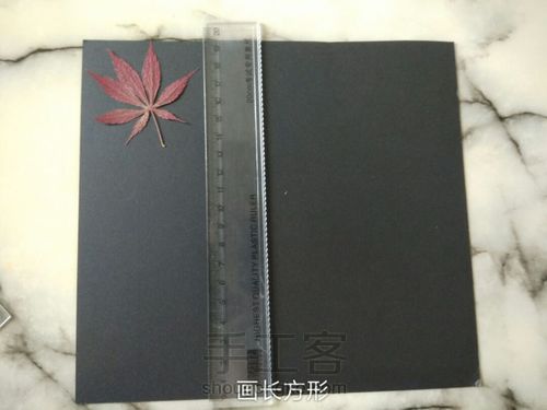 植物的艺术 书签制作 第5步