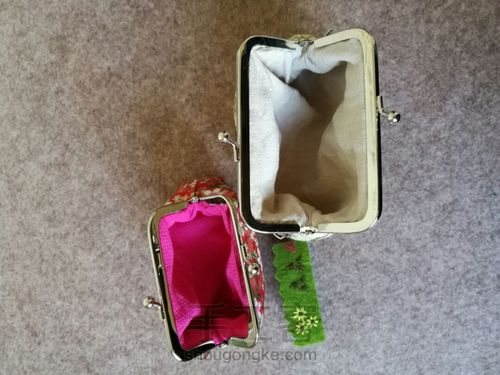 【收纳控】一片式方形口金之落英缤纷 第2步