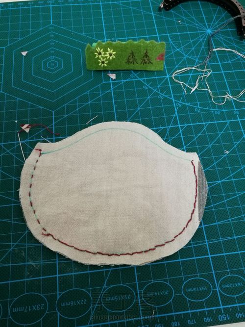 【收纳控】两片圆形口金之波纹圈圈 第9步