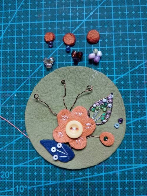 简单的皮绣图 第5步