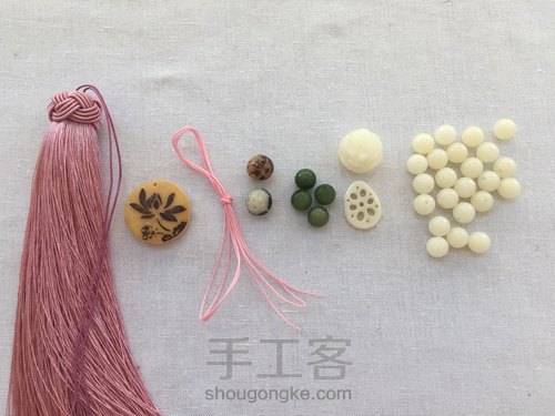 风化菩提莲花「车挂」教程 第1步