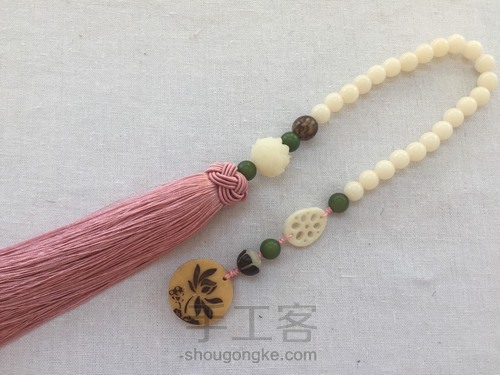 风化菩提莲花「车挂」教程 第16步