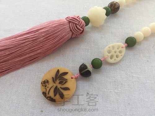 风化菩提莲花「车挂」教程 第17步