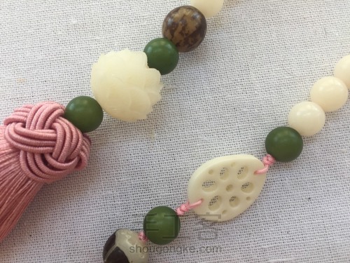 风化菩提莲花「车挂」教程 第18步