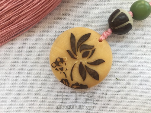 风化菩提莲花「车挂」教程 第19步