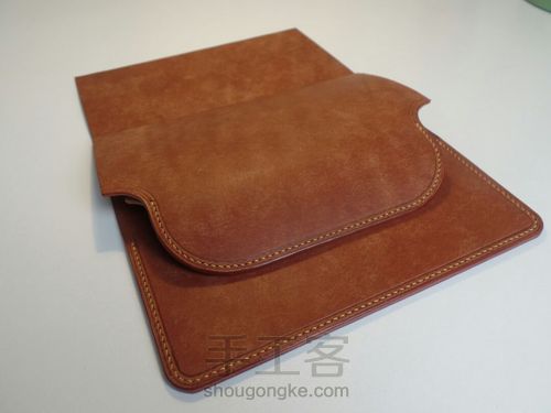 复古感浓郁的长夹 第11步