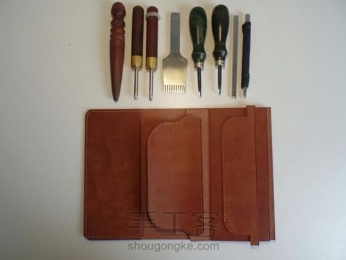 复古感浓郁的长夹 第20步