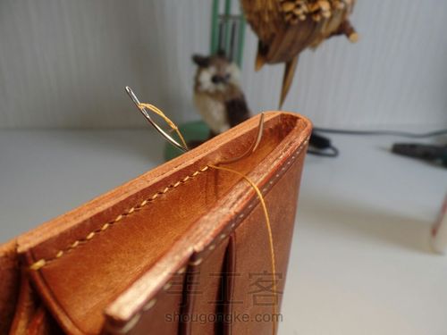 复古感浓郁的长夹 第27步