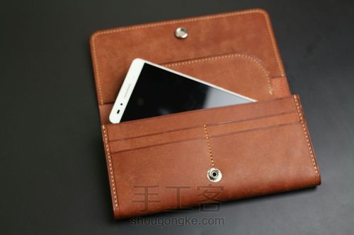 复古感浓郁的长夹 第32步