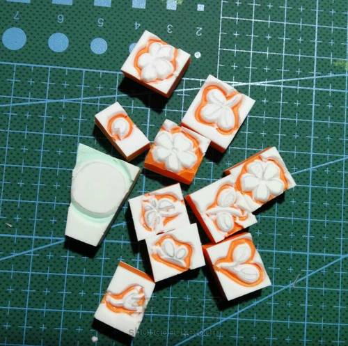 【橡皮章】仲秋之花好月圆 第6步