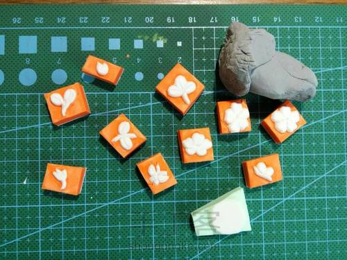 【橡皮章】仲秋之花好月圆 第9步