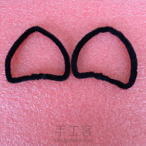 可爱猫耳教程 第1步