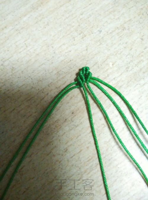 树叶书签 第10步