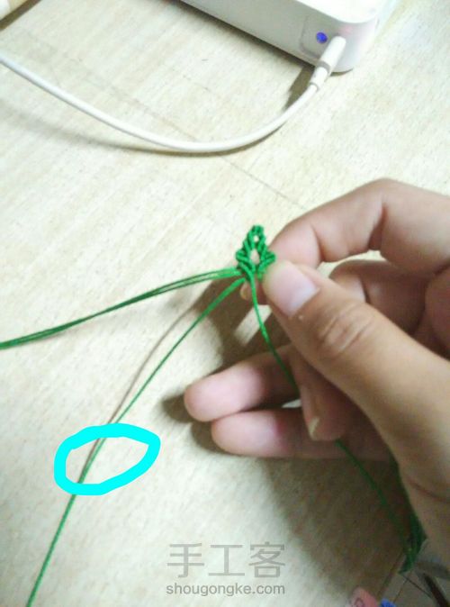 树叶书签 第19步