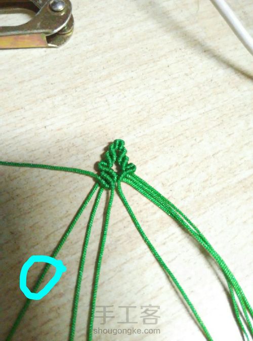 树叶书签 第20步