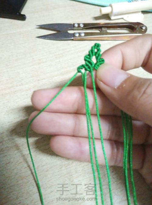 树叶书签 第22步