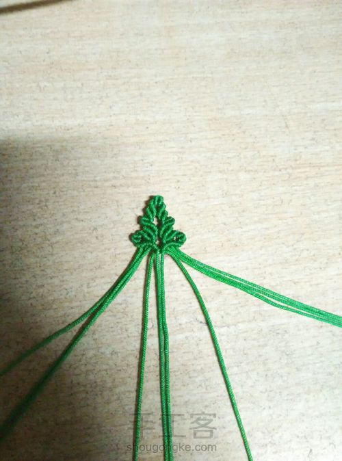 树叶书签 第25步