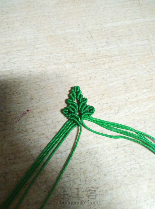 树叶书签 第27步