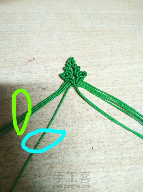 树叶书签 第29步