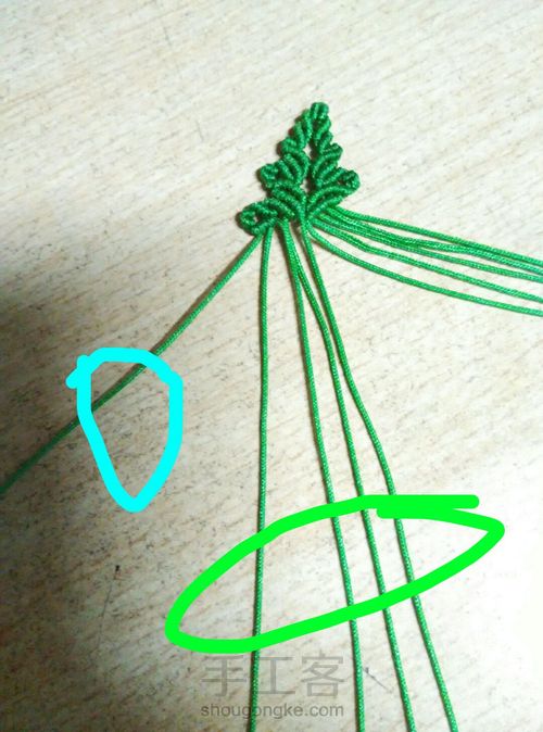 树叶书签 第34步