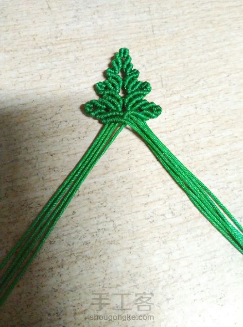 树叶书签 第38步