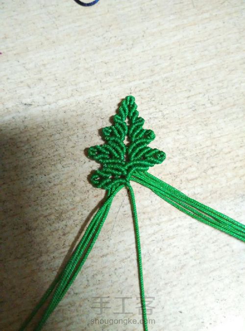 树叶书签 第41步